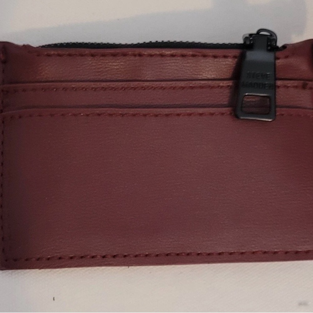 Steve Madden Burgundy Crossbody Shoulder Bag - Picture 12 of 16
